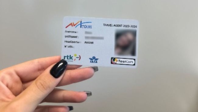 Travel Agent Card